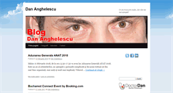 Desktop Screenshot of dananghelescu.ro